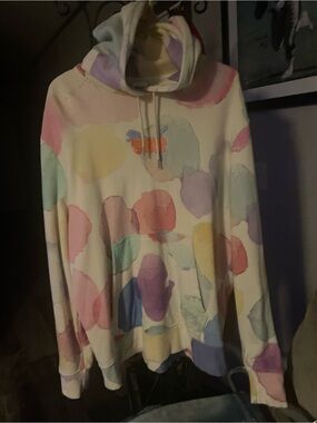 Puma KIDSUPER STUDIOS Pastel Watercolor Pullover Hoodie - Multicolor L fits XL